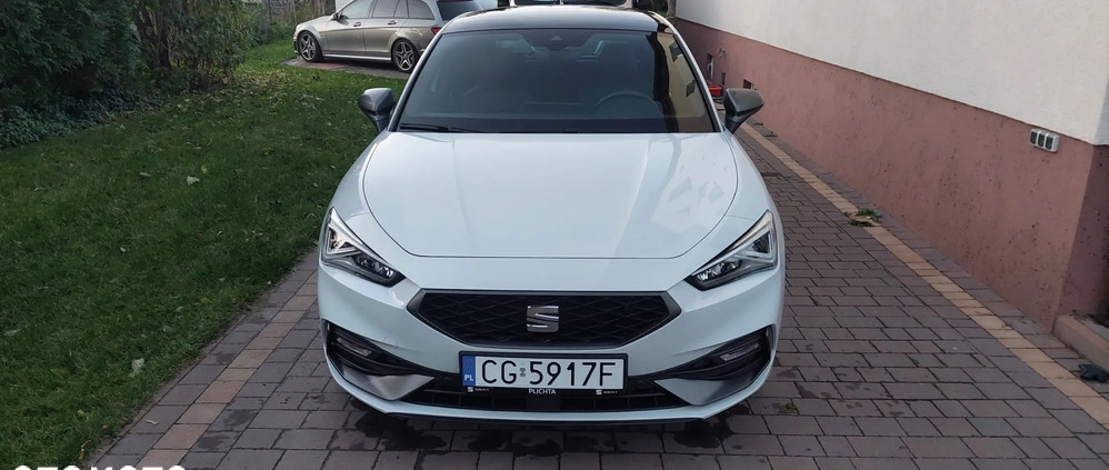 Seat Leon cena 106000 przebieg: 21000, rok produkcji 2020 z Grudziądz małe 191